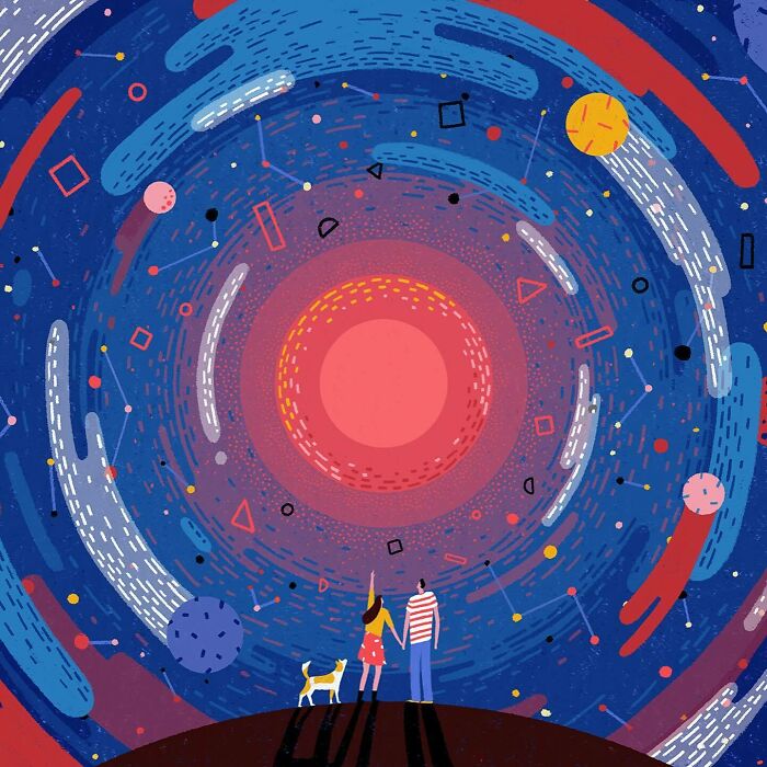 40 Mind-Bending Artworks That Turn Simple Shapes Into Total Magic