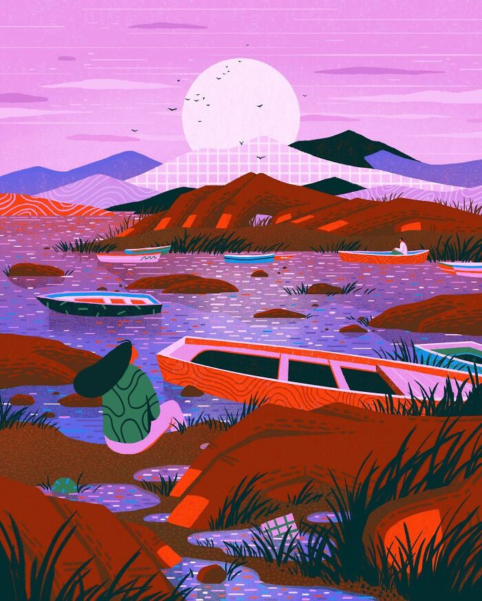 40 Mind-Bending Artworks That Turn Simple Shapes Into Total Magic