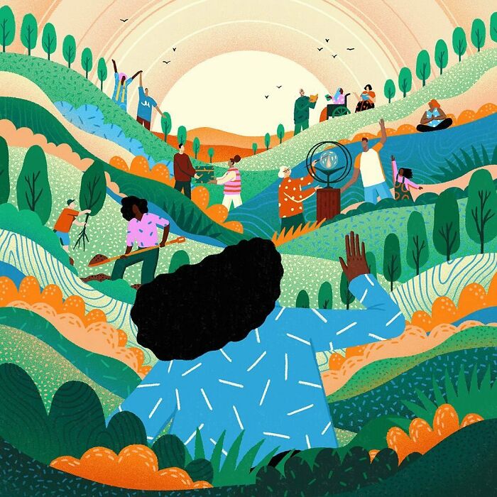 40 Mind-Bending Artworks That Turn Simple Shapes Into Total Magic