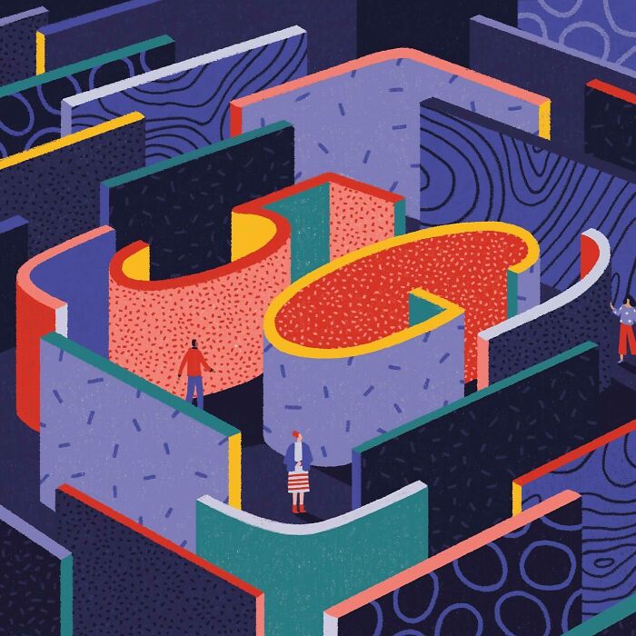 40 Mind-Bending Artworks That Turn Simple Shapes Into Total Magic