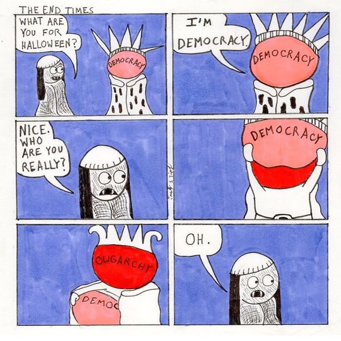 Wait Till You See These Comics That Nail Modern Life With A Dark (But Hilarious) Twist