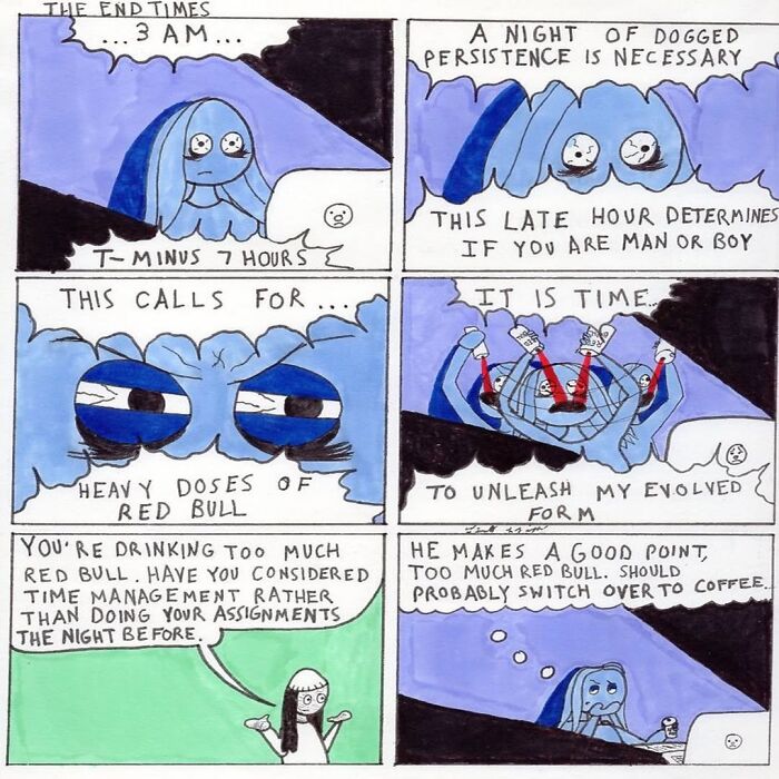 Wait Till You See These Comics That Nail Modern Life With A Dark (But Hilarious) Twist