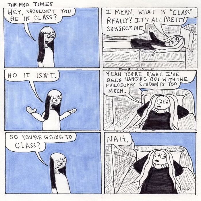 Wait Till You See These Comics That Nail Modern Life With A Dark (But Hilarious) Twist