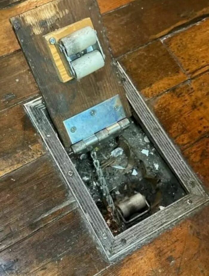 What's This Roller Mechanism In The Floor?