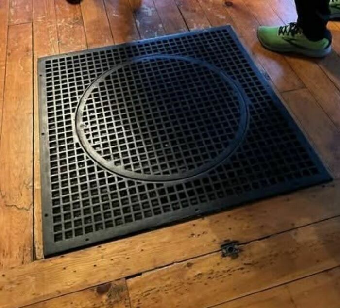 Why Is There A Grate Right In The Middle Of The Living Room Floor?