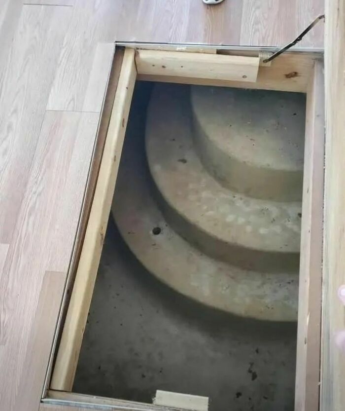 Found An Inground Pool Under Your Living Room? Sweet!