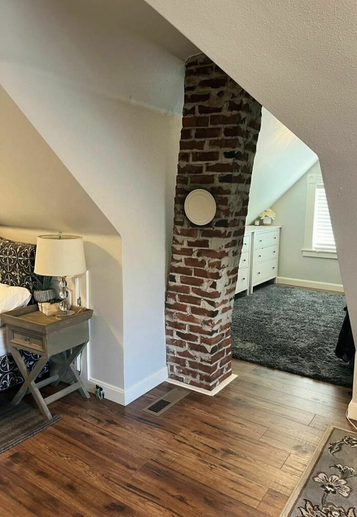 That Crooked Chimney? Totally Adds Character!
