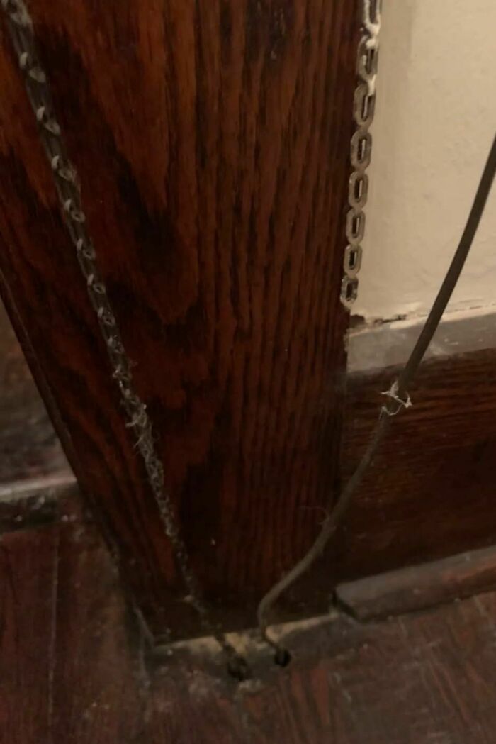 Why Is There A Chain Coming Out Of The Floor?