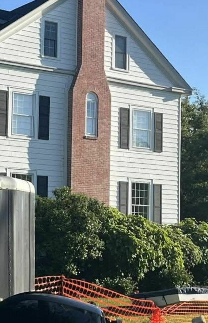 Would They REALLY Put A Window In The Chimney? Yep!