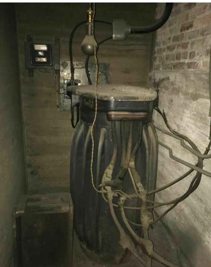 What’s That Box In The Basement? Old Transformer?