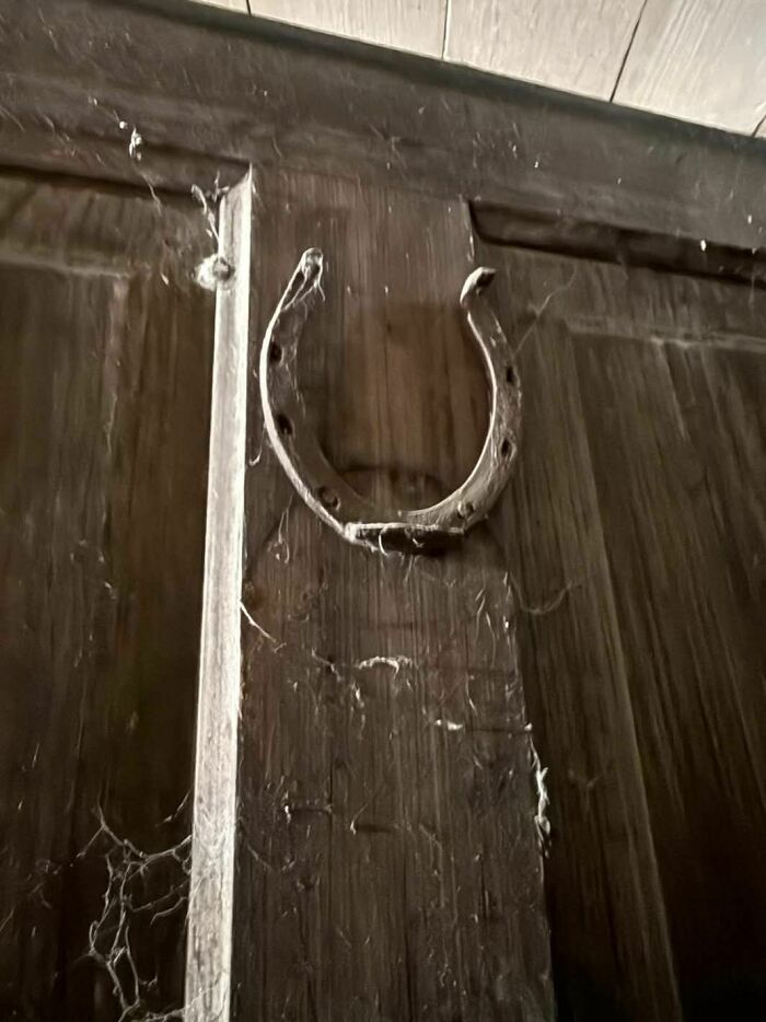 Old Horseshoe Above The Door? Lucky Charm Or What?