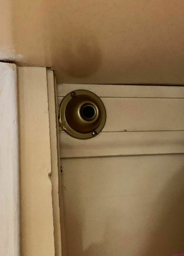 Why Hide A Doorbell Inside A Kitchen Cabinet?