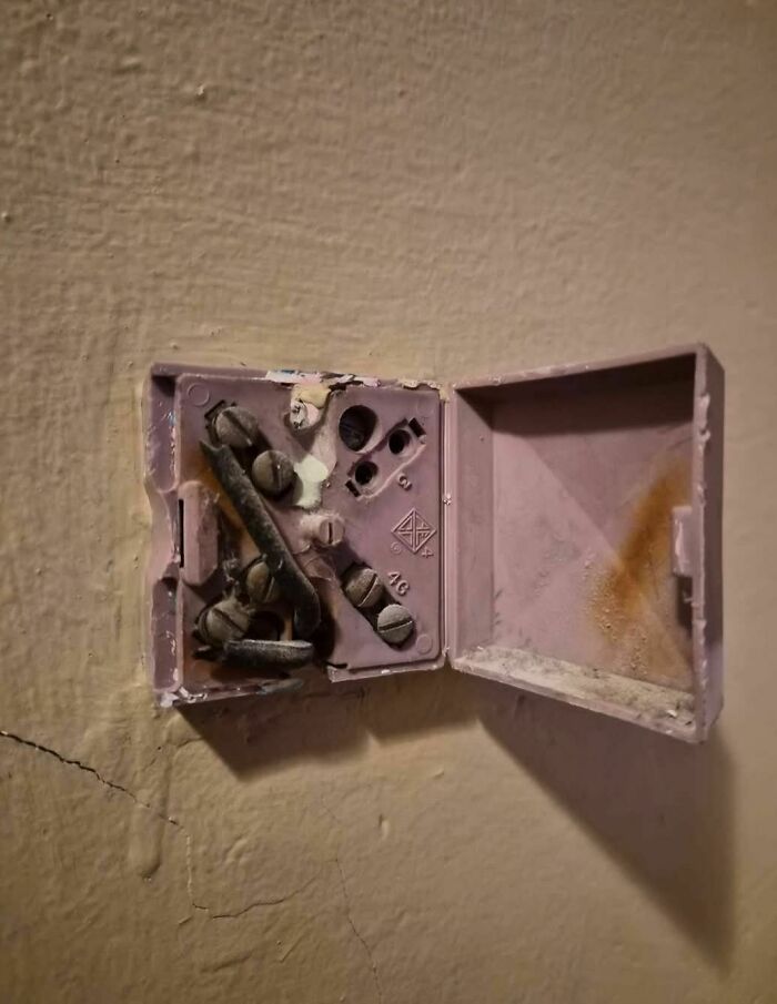Old Wall Device That Looks Like A Phone But...