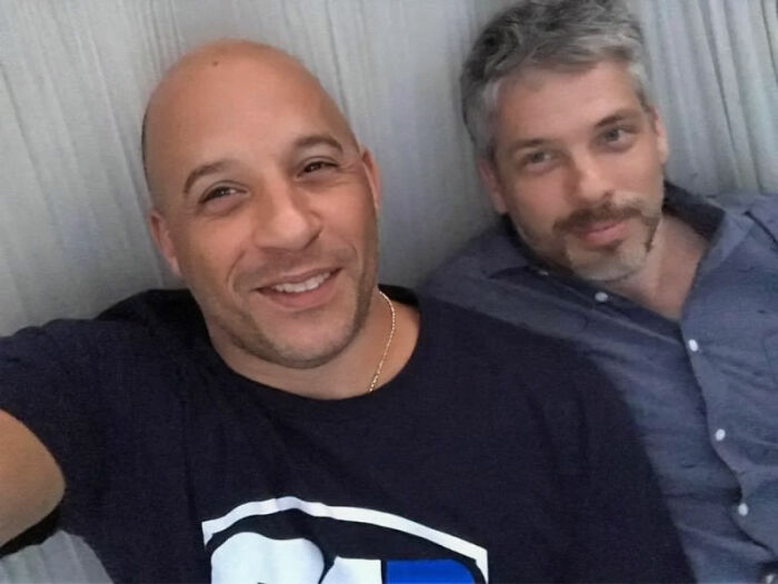 Vin Diesel and Paul Vincent: Twins of the Fast Lane