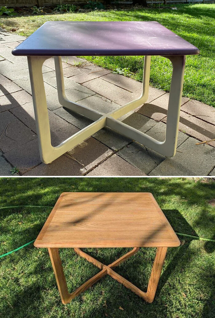 Vintage Lane Table: $15 Well Spent