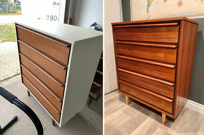 Pinterest Disaster Turned Miraculous MCM Dresser
