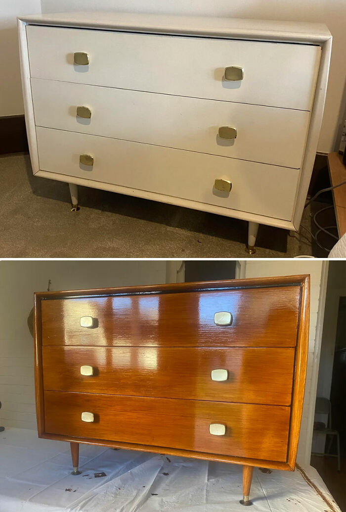 Chest of Drawers Back to Mid-Century Magic