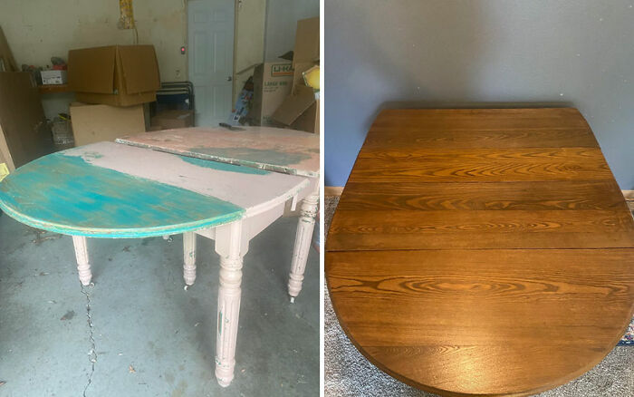 Ash Table Saved from 2000s Shabby Chic Disaster