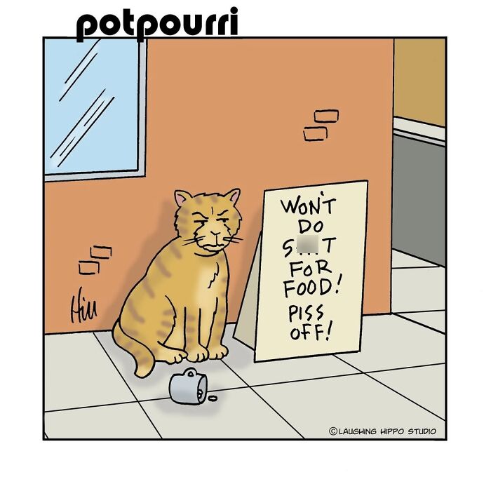 30 Cat Comics That Nail The Crazy, Sneaky, Hilarious Side Of Cats