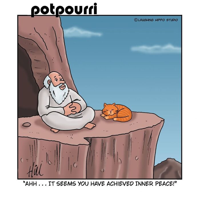 30 Cat Comics That Nail The Crazy, Sneaky, Hilarious Side Of Cats