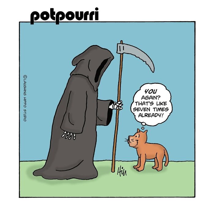 30 Cat Comics That Nail The Crazy, Sneaky, Hilarious Side Of Cats