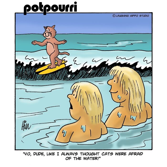 30 Cat Comics That Nail The Crazy, Sneaky, Hilarious Side Of Cats