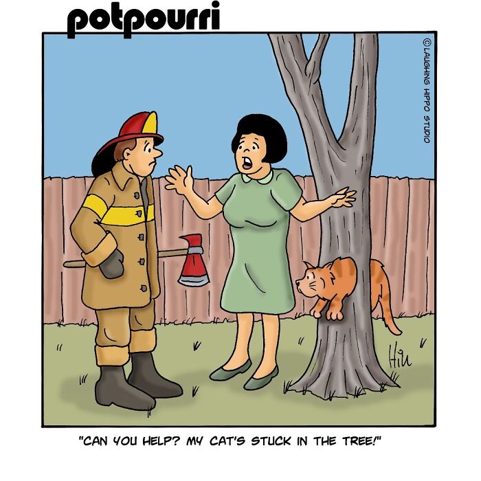 30 Cat Comics That Nail The Crazy, Sneaky, Hilarious Side Of Cats