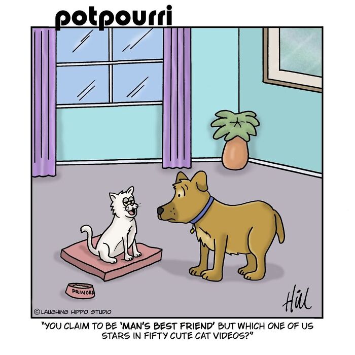 30 Cat Comics That Nail The Crazy, Sneaky, Hilarious Side Of Cats