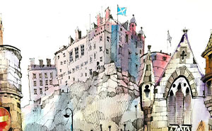 37 Urban Sketches That Make City Life Look Like a Dream
