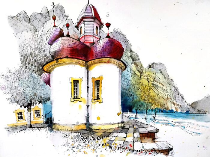 St Bartholomä On The Shore Of Königssee — Lakeside Loveliness