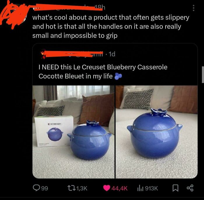 Blueberry Casserole or Design Disaster?