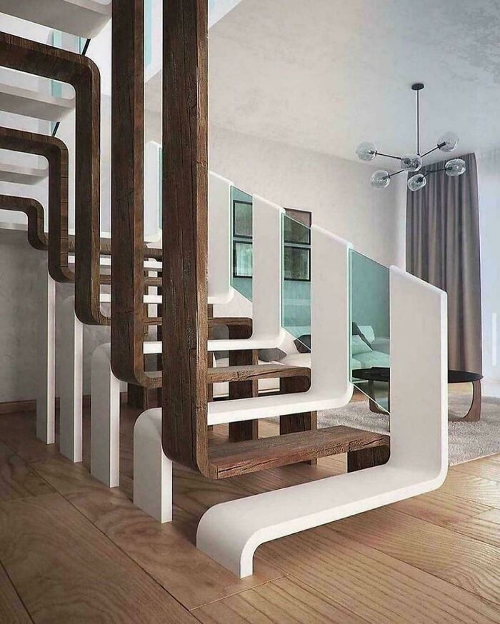 "Wonderfully" Designed Staircase: How Do You Even Use It?