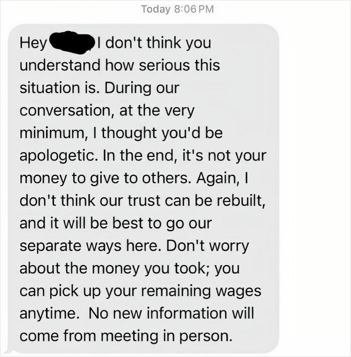 Got Fired Over a $5 Tip—Seriously?