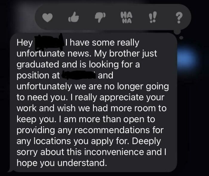 Fired After Working a Double Shift on Christmas—Thanks for the Holiday Gift!