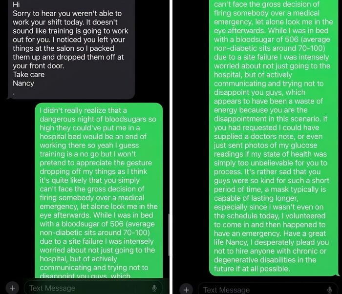 Fired for Medical Emergency—Diabetic Crisis No Excuse?