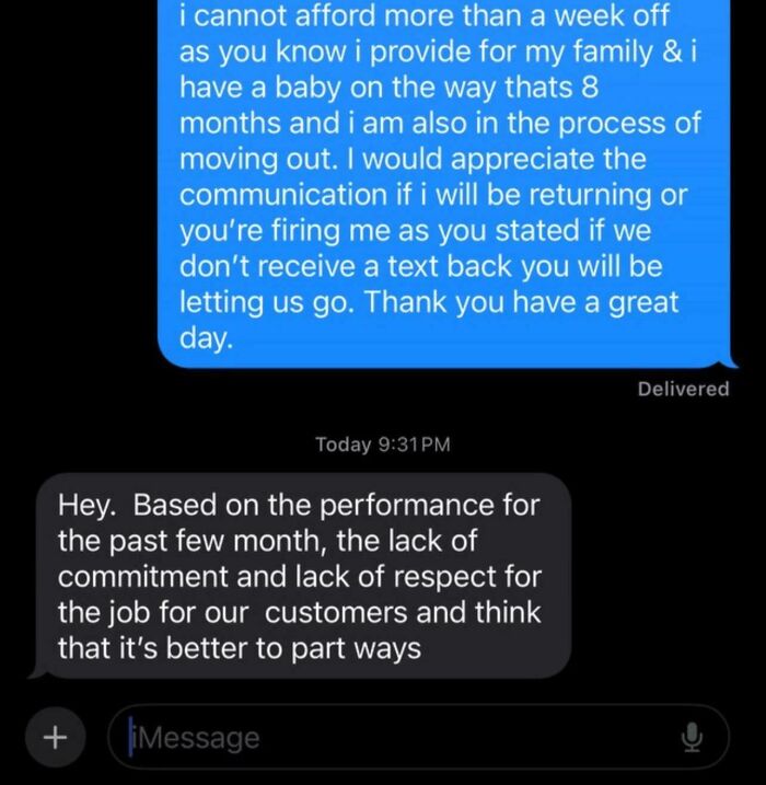 Is This Text Proof Enough to Claim I Got Fired? (NY Unemployment Question)