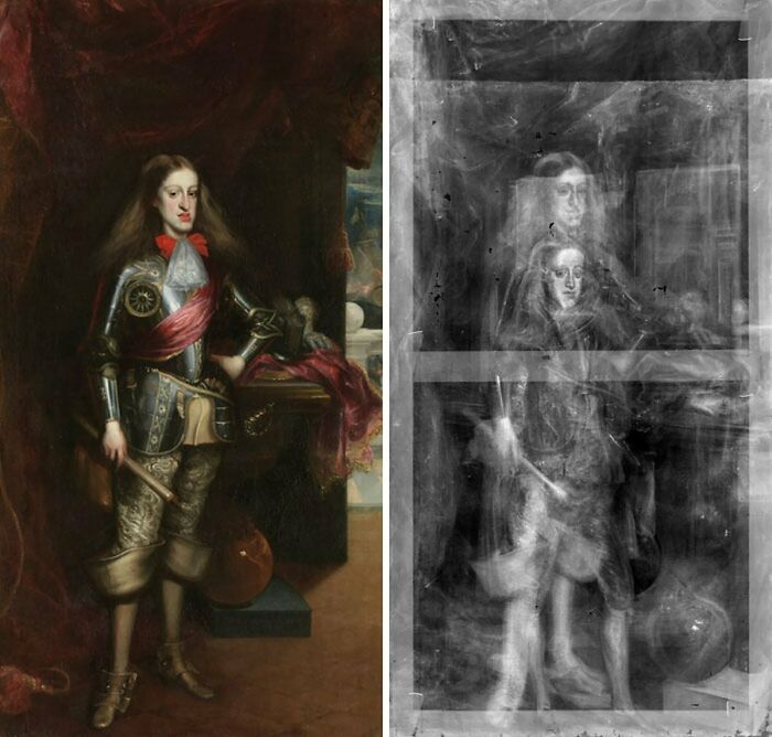 X-Ray Drama: A Portrait of King Charles II Hides Another Young Version Beneath