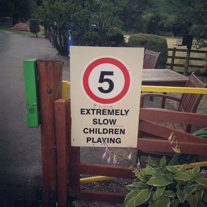 Watch Out For Really, Really Slow Kids