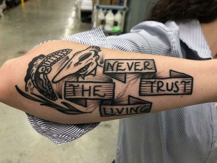 Friend Got a New Tattoo... Uh Oh