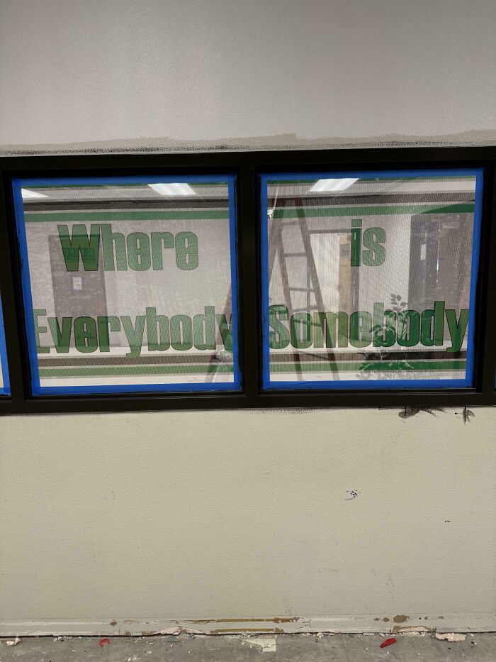 Where Is Everybody Somebody?