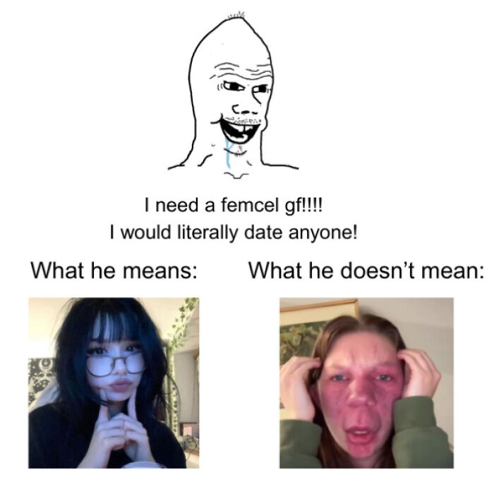 Typical Incel Pick-Me Picked