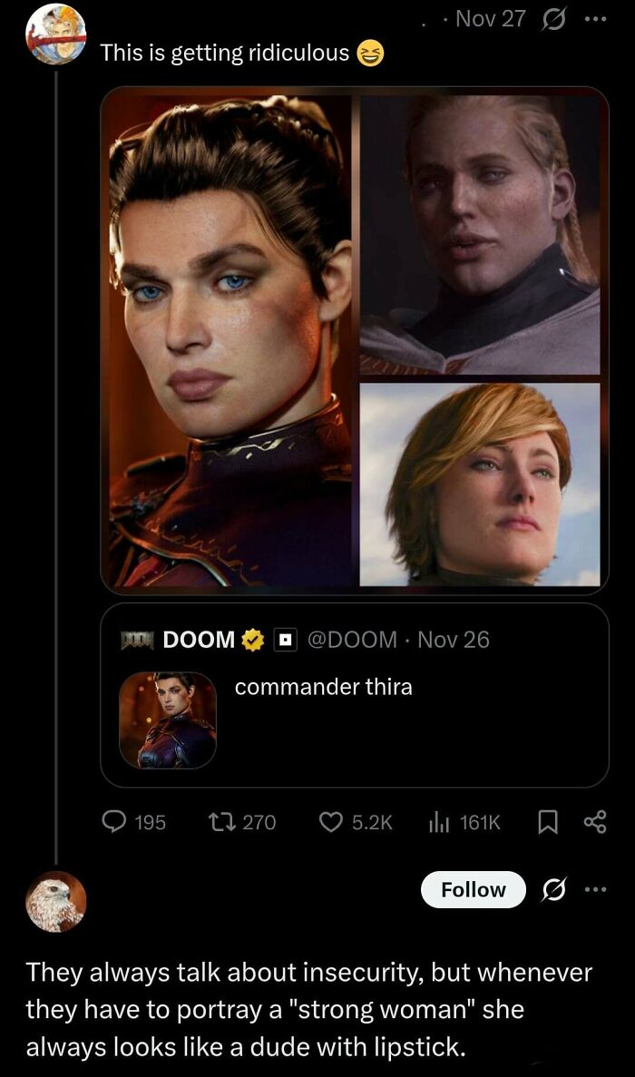 Is Commander Thira A Dude? According to Jawline Fans, Yes!