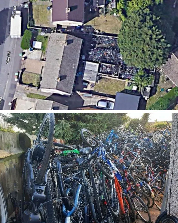 Oxford’s Massive Bicycle Thief Haul Found from Space