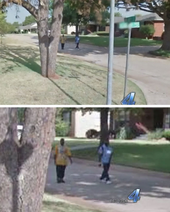 Oklahoma Robbers Spotted in Google Street View