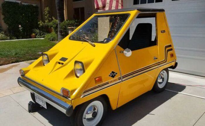 The Cheese Wedge AKA The Citicar - Retro Quirky Goodness