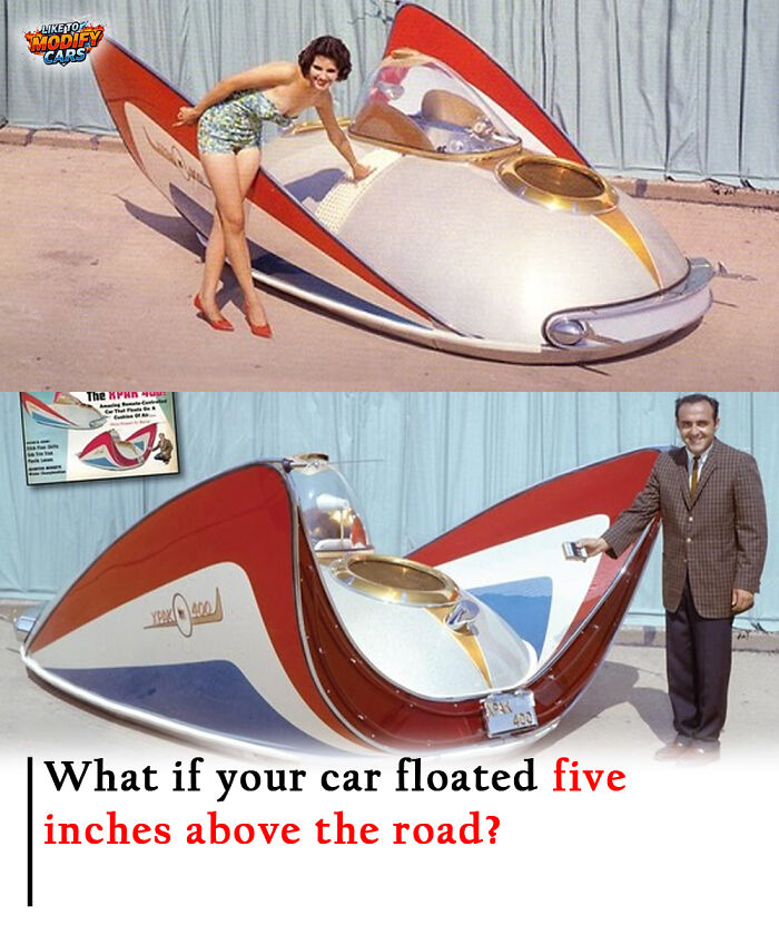 Meet The Xpak 400: This Car Floats Instead Of Rolls (For Real)
