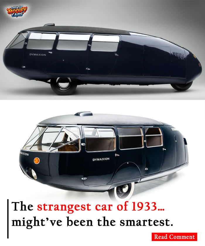 The Dymaxion Car: Buckminster Fuller’s 3-Wheel Space Bubbler