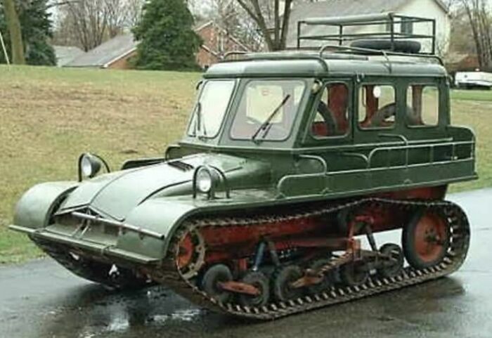 St4 Snow Trac 1970: Winter Warrior On Tracks