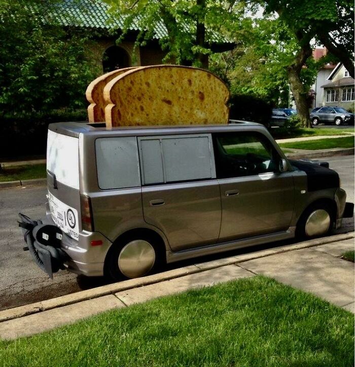 This Toaster Car Is What Happens When Art Cars Get Snacky