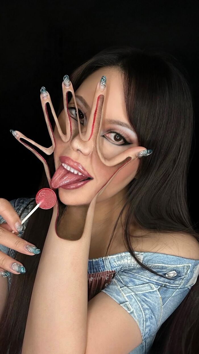 28 Crazy Makeup Illusions That’ll Make You Do a Double Take (Or Ten!)